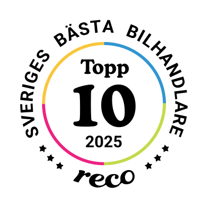 Sveriges bästa bilhandlare Topp 10 2025 - Reco